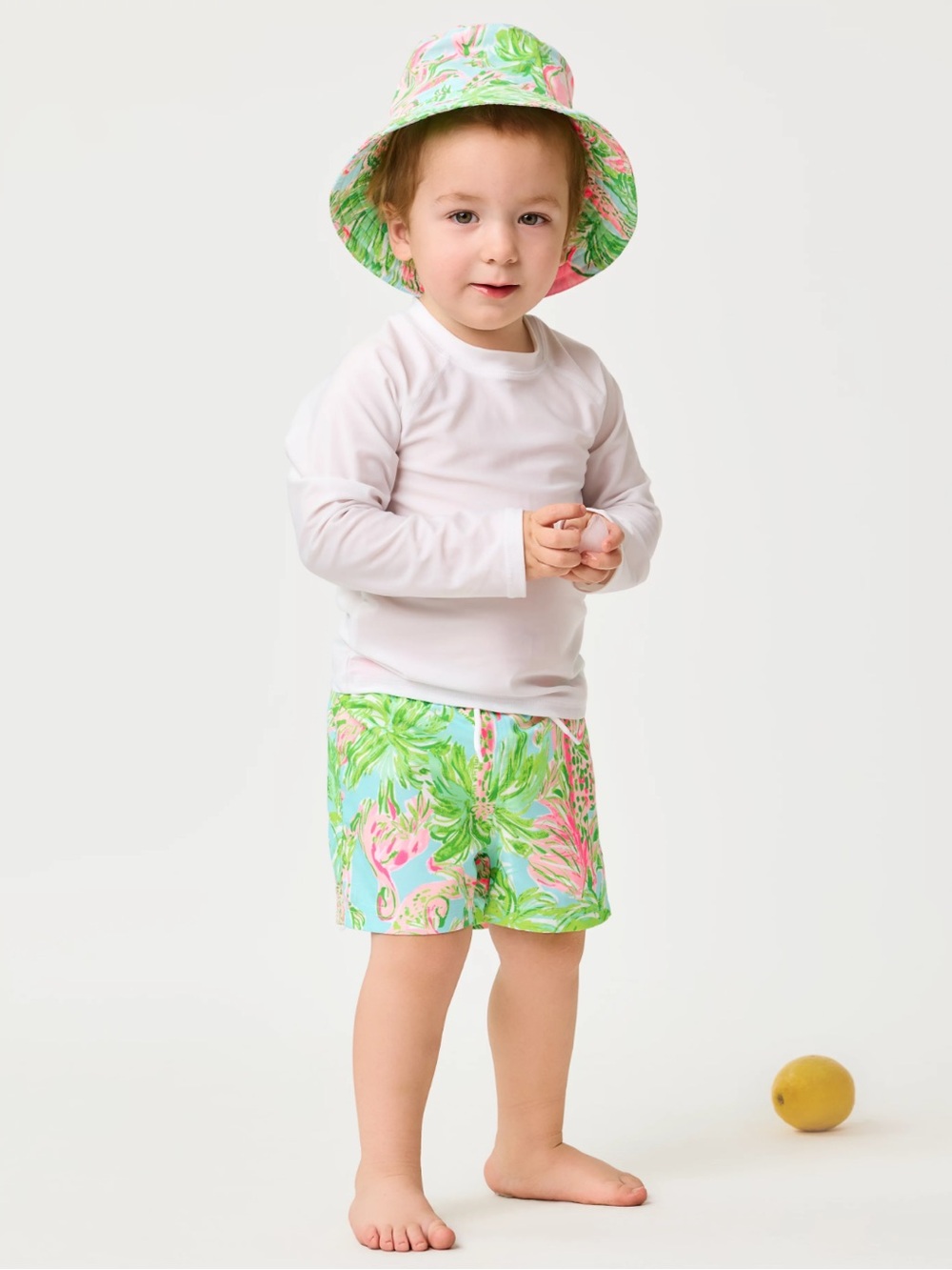 Lilly Pulitzer | Janie and Jack Boys Liam Carter Swim Trunk